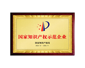 国度知识产权示范企业