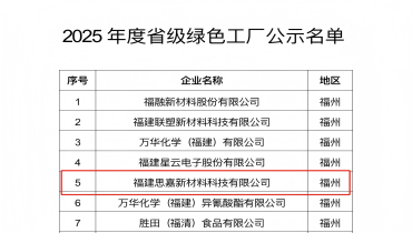 祝贺！福清抖圈.为dU而生登绿色工厂榜单